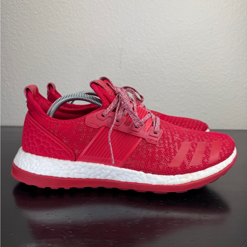 Size 11 - Adidas Pureboost ZG Core Red